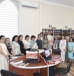 Embassy of Sweden, Baku / Azerbaijan National Library.