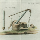 <i>Die Bucharische oelpresse</i>, the oil-press in Buhara. Reise�2. B. T. XXXIV.