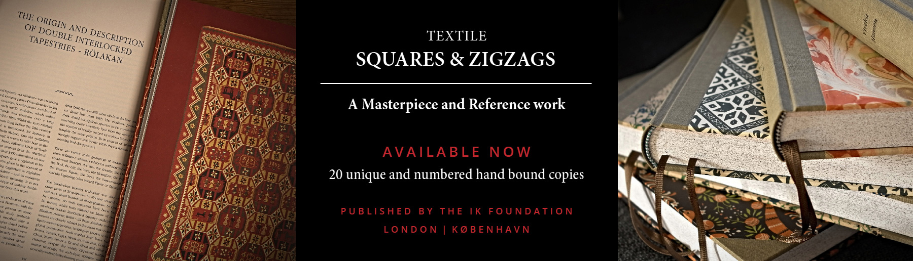 Textile Squares and Zigzags