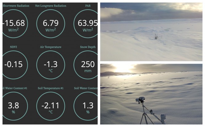 THE FIELD STATION SOLANDER’S EYE | Breiðamerkurjökull | Vatnajøkull National Park | The Glacier Lagoon, Iceland.
250 mm snow – an almost entirely snow-covered landscape. Read the massive biospheric data feed under EXPLORE MORE via LIVE > www.ikfoundation.org/fieldstat…