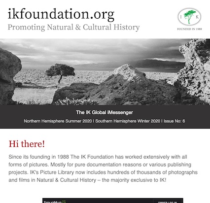 Our Picture Work continues and The Printing Lab is open... | The IK Foundation iMESSENGER | Issue No: 6. 2020