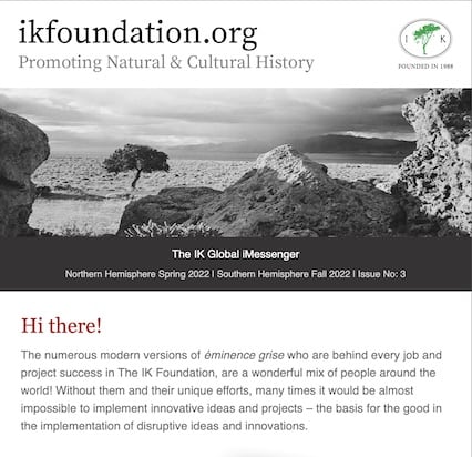 | The IK Foundation iMESSENGER | Issue No: 3. 2022