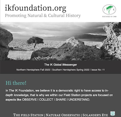 Biospheric data from Breiðamerkursandur, Iceland. | The IK Foundation iMESSENGER | Issue No: 11 2022