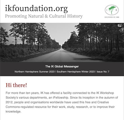 Workshop, iFellowship v.2024.0 | The IK Foundation iMESSENGER | Issue No: 7 2023