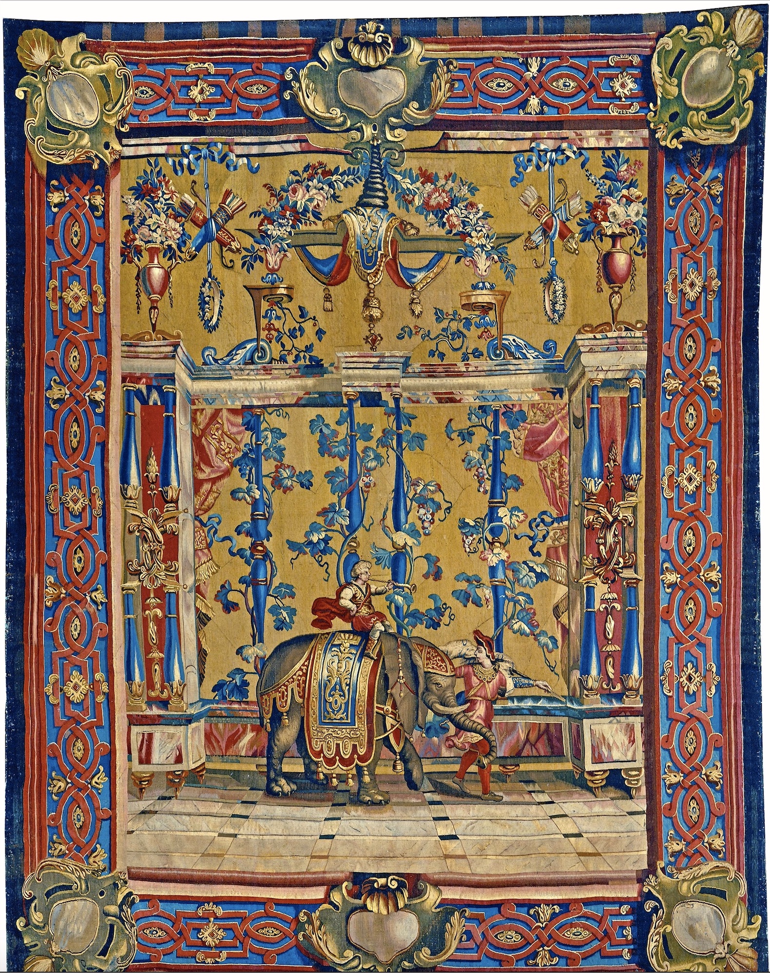 FRENCH TAPESTRIES, PAINTED LINEN AND WALLPAPERS