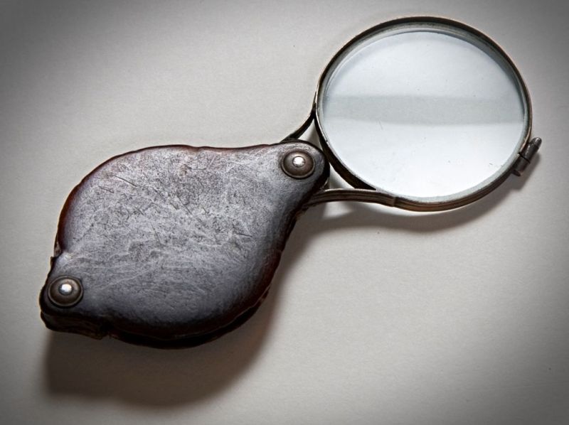 The magnifying glass was one of the botanist’s most important pieces of field equipment for examining plants. This well-preserved object was used by Carl Linnaeus during his work. (Collection: Svenska Linnésällskapet, Uppsala, Sweden). Photo: The IK Foundation, London.