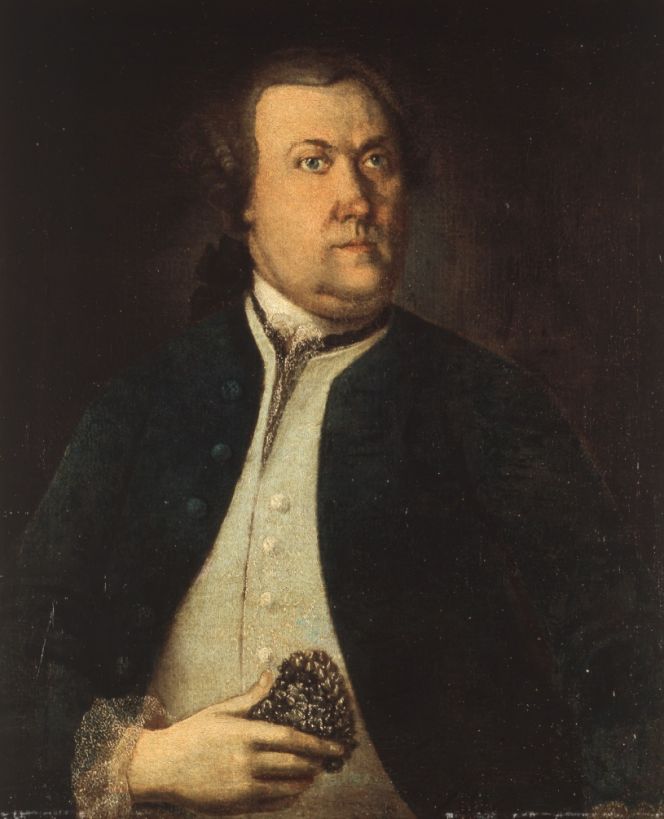 Oil on canvas, signed J. G. Geitel, c. 1764, some uncertainty remains if the portrait depicts  Pehr Kalm. (Courtesy of: Satakunta Museum, Björneborg, Finland).