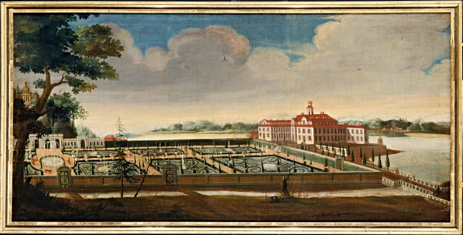 With a second painting, ‘View of Ulriksdal from the South’ – closely situated in Stockholm –  by the very same artist, David von Cöln, in 1732. In this view of a summer's day, a rich selection of features is on display, including a number of urns placed on pedestals in the strictly ornamental Royal garden. To the left in the picture, the orangery is clearly visible, where plants like citrus fruits and mulberry trees were kept during the long cold winters. An interesting connection between Ulriksdal Palace and the two young travelling naturalists’ observations was their former teacher Carl Linnaeus. Due to that, he assisted Queen Lovisa Ulrika (1720-1782) with her extensive natural history collections on multiple occasions, particularly during the 1750s. (Courtesy: National Museum, Stockholm, Sweden. No: NM 4760 & No: NMGrh 503. Public Domain).