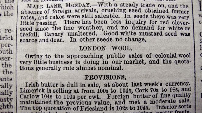 Whitby Gazette, July 21, 1860 (Owner: Whitby Museum, Library & Archive). Photo: The IK Foundation, London.