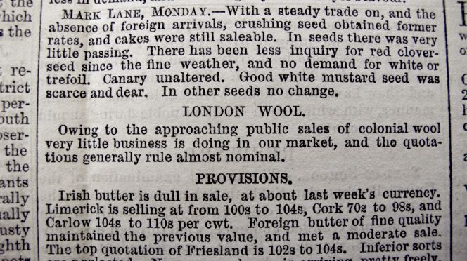 Whitby Gazette, July 21, 1860 (Owner: Whitby Museum, Library & Archive). Photo: The IK Foundation, London.